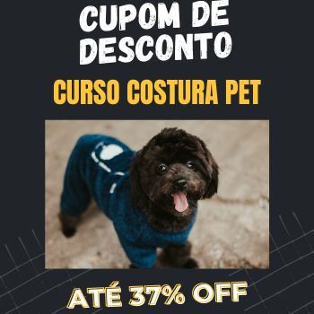 Curso Costura Pet cupom