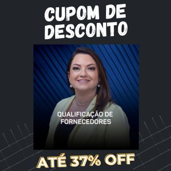 Curso Qualificação de Fornecedores cupom