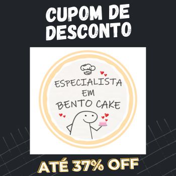 Especialista em Bentô Cake cupom