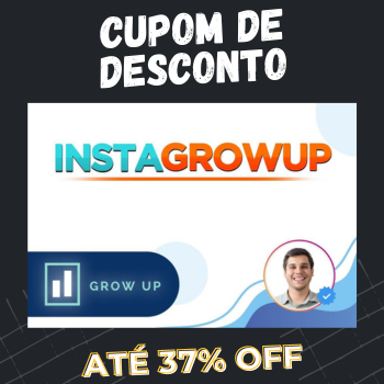 InstaGrowUp Cupom de Desconto