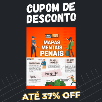 Mapas Mentais Penais cupom