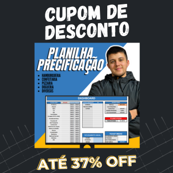 Planilha de Precificação cupom