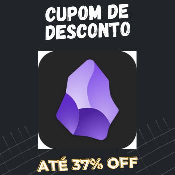 Curso Dominando o Obsidian Cupom