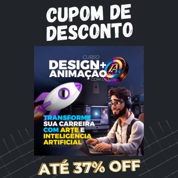 Design e Animação com IA Cupom