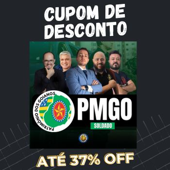 Combo PMGO Cupom
