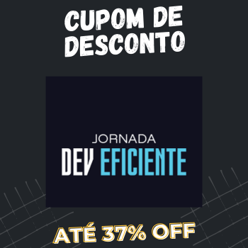 Jornada Dev Eficiente Cupom de Desconto