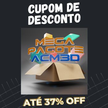 Mega Pacote ACM 3D Cupom