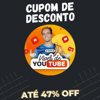 Viver de Youtube cupom