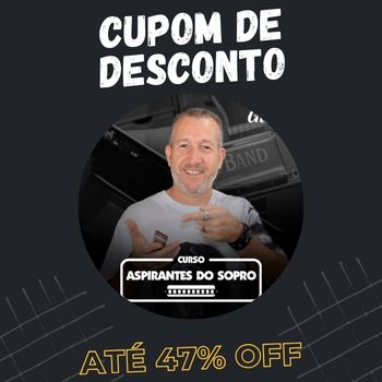 Aspirantes do Sopro cupom