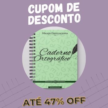 Caderno Ortográfico - Clássica Com Maria cupom