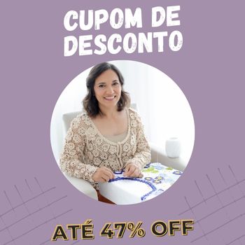 Curso Crochê Irlandês do Zero Cupom