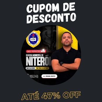Curso Guarda Municipal de Niterói Cupom