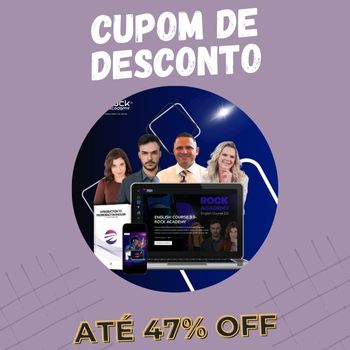 Curso de Inglês Rock Academy Cupom