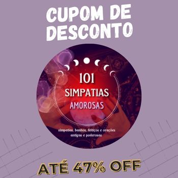 101 Simpatias amorosas cupom