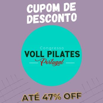 Congresso VOLL Pilates Portugal cupom