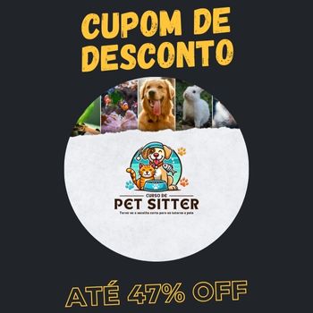 Curso de Pet Sitter Cupom