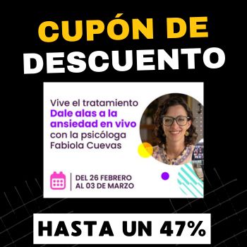 Dale alas a la ansiedad Cupón