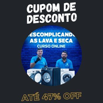 Descomplicando as Lava e Seca cupom
