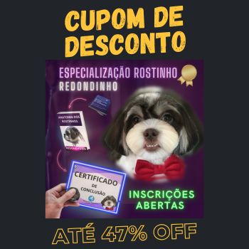 Especialização Rostinho Redondo Cupom