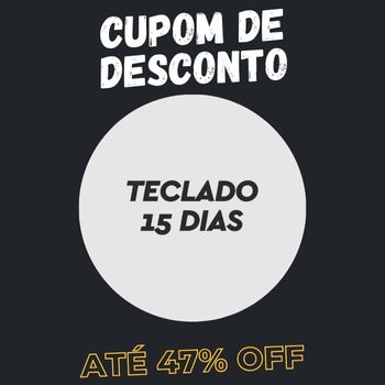 Toque Teclado em 15 Dias cupom