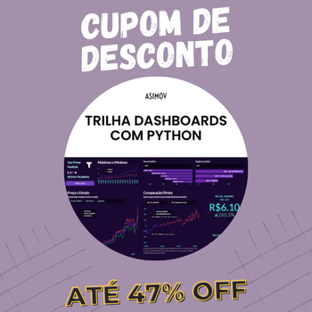 Trilha Dashboards com Python cupom
