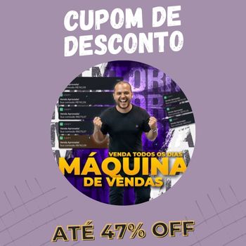 Máquina de Vendas Janley Soares cupom