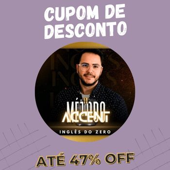 Método Accent cupom