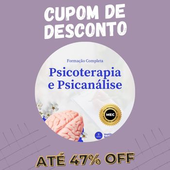 Formação Psicoterapia e Psicanálise cupom