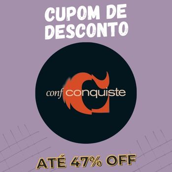 Conferência Conquiste cupom