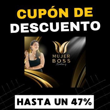 Mujer Boss Academy Cupón descuento
