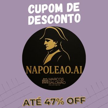 NapoleãoAI cupom de desconto