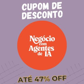 Negócio com Agentes de IA cupom