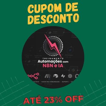 Automações com N8N e IA cupom
