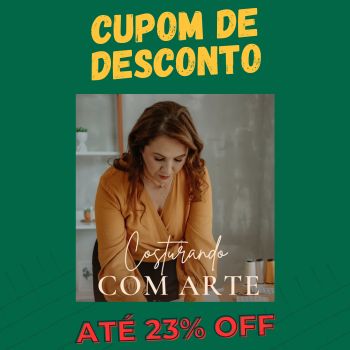 Costurando com Arte cupom