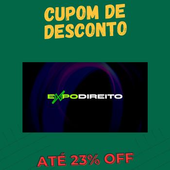 ExpoDireito Brasil 2026 cupom