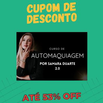 AutoMaquiagem Samara Duarte Cupom