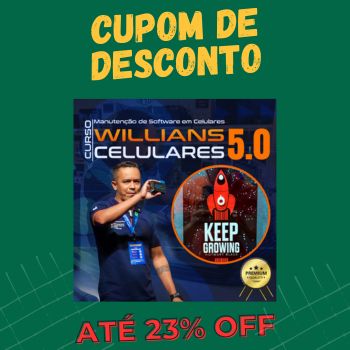 Curso Willians Celulares cupom