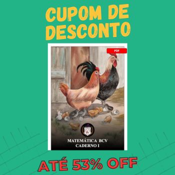 Matemática BCV cupom