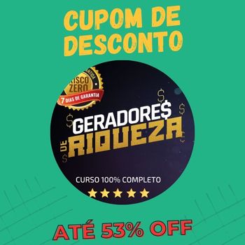 Curso Geradores De Riqueza cupom