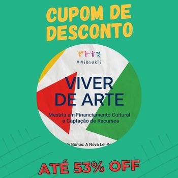 Projeto Viver de Arte cupom