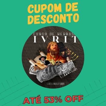IVRIT Curso cupom