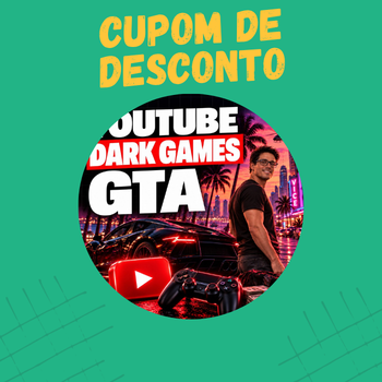 cupom de desconto youtube dark games