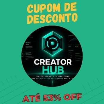 CREATOR HUB cupom