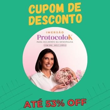 Imersão Protocolo K cupom