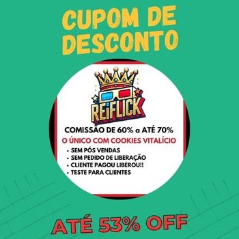 Reiflick cupom